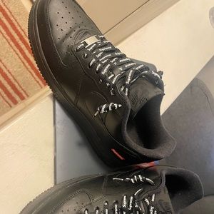 Supreme x Air force 1 Low Black